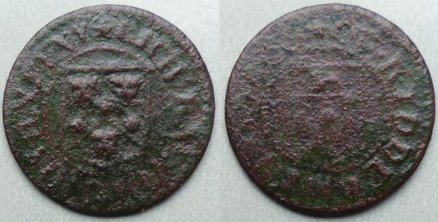 Kidderminster, Rich Radford 1666 halfpenny